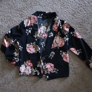 WINDSOR FLORAL BLAZER - SMALL
